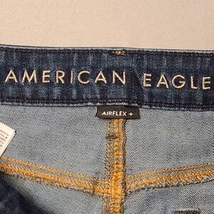 American Eagle Airflex+ Jeans Men 31x32 Dark Wash Slim Straight Denim
